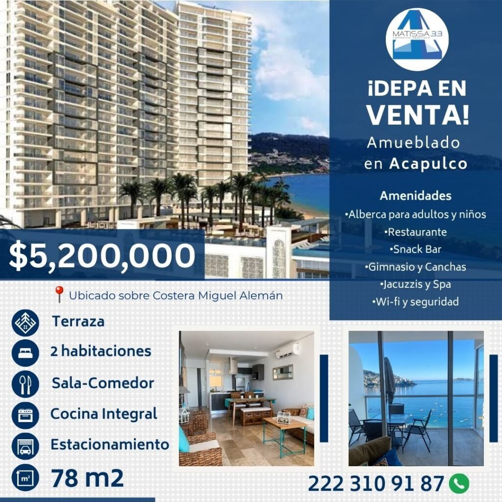 departamento en venta en acapulco