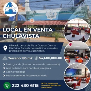 Local en venta en chulavista