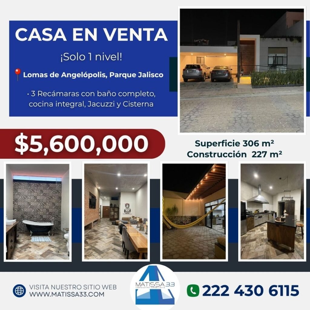 Casa en Venta en Parque Jalisco